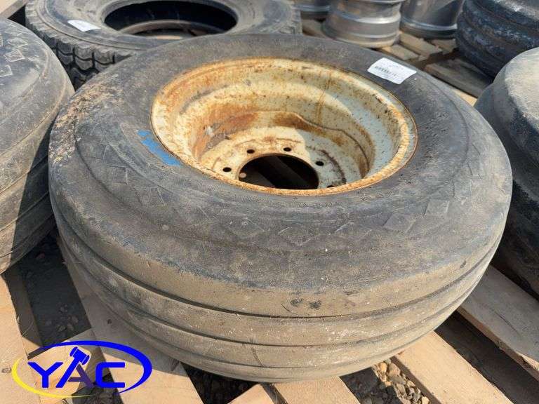 11.00-15 Implement Tire W/ 8 Hole Rim