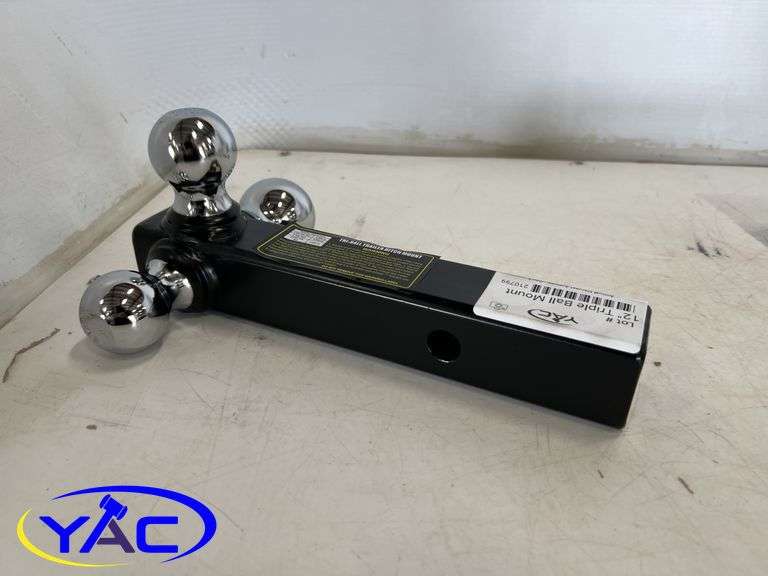 Tri-Ball Trailer Hitch Mount