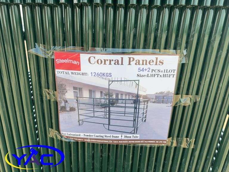 Steelman Corral Panel For Livestock