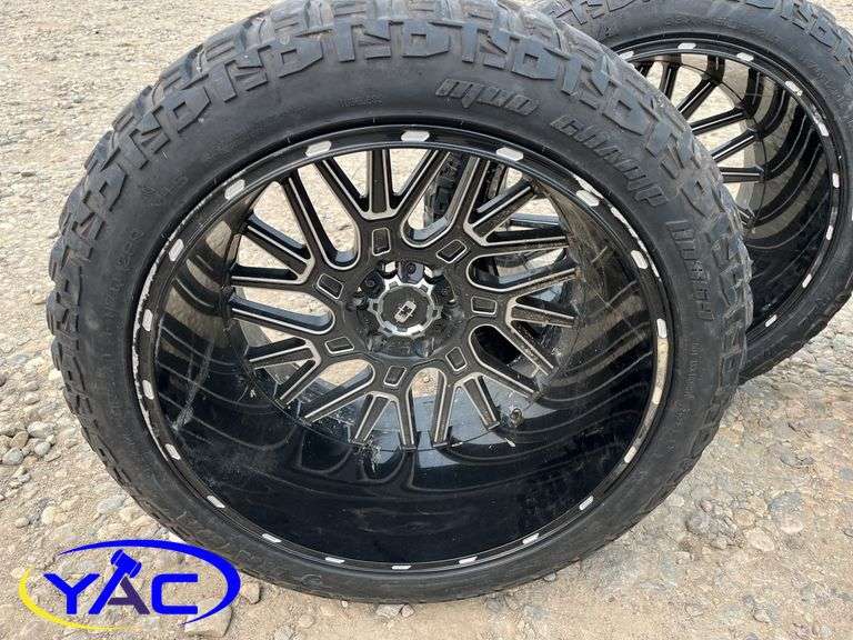 4- 33/14.5 Tires On 22" Rims