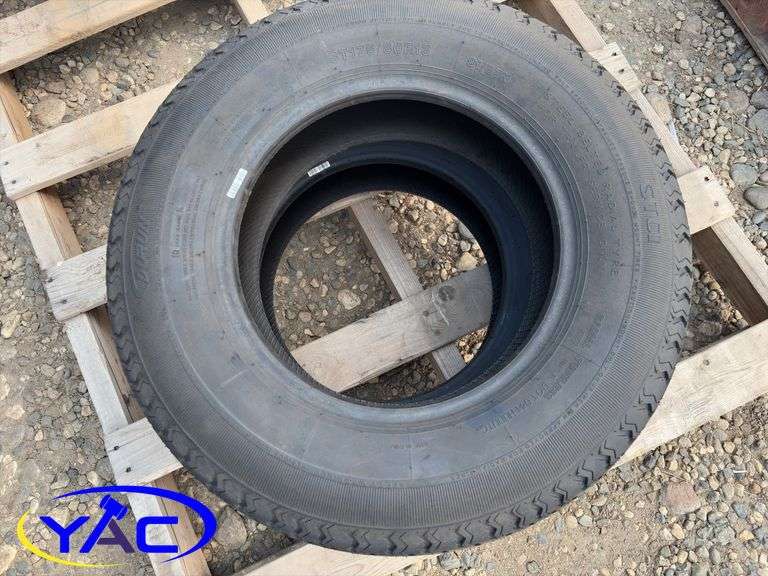 2- ST175/80R13 Tires (BIDDER MUST PAY 2X THE BID PRICE)