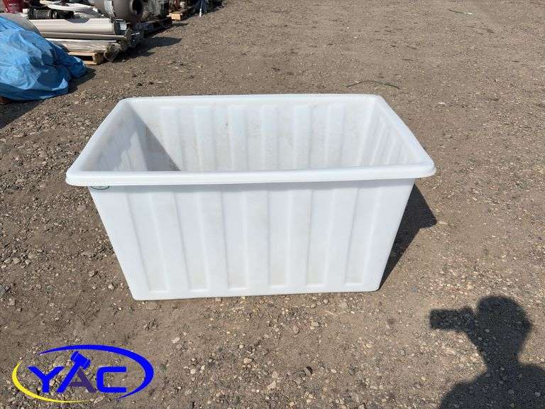 White Tub (51” L x 32” W x 26” H)