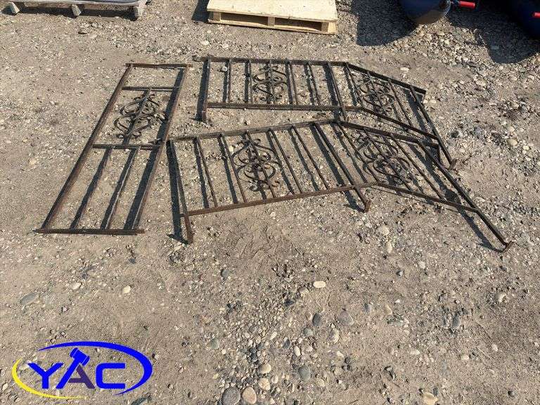 Wrought Iron Stair Hand Rails
