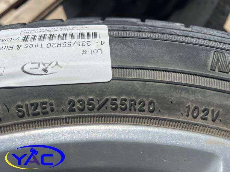 4-  235/55R20 Tires & Rims