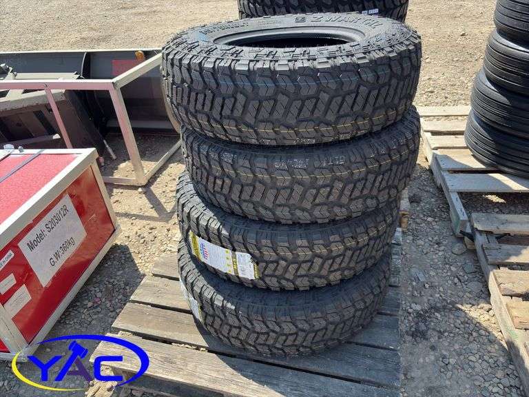 4- 245/75R16LT Tires (BIDDER MUST PAY 4X THE BID PRICE)
