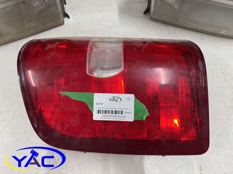 Set Of Headlight Assembly & Taillight For 2008 GMC Sierra