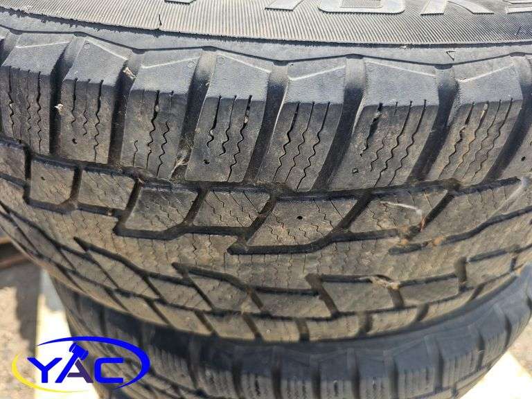 4- 205/65R16 Winter Tires On Rims