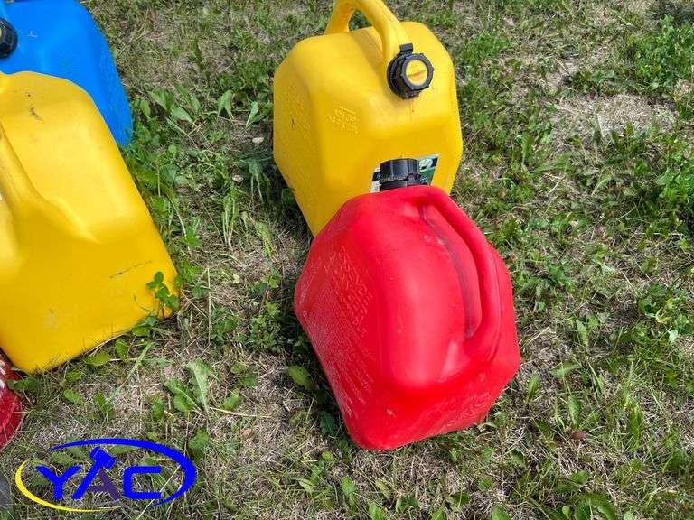 Assorted Fuel Containers