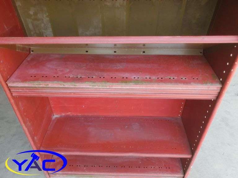 Metal Shelf Unit 3'X7' W/ Hardware