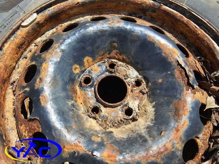 4- 205/65R16 Winter Tires On Rims