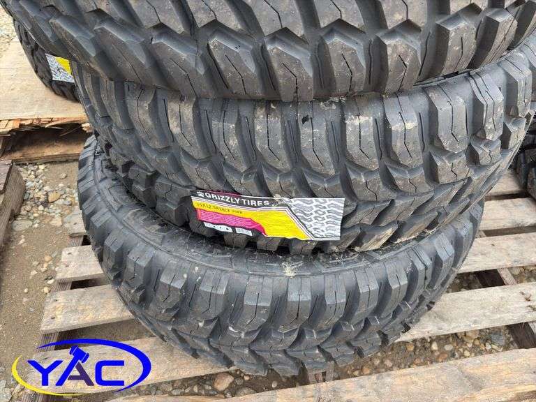 4- 35x12.50RLT Tires (BIDDER MUST PAY 4X THE BID PRICE)