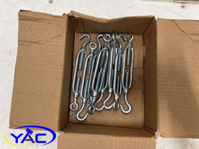 9- 11 1/2" Turn Buckles 1/2"
