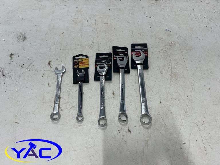 Set Of 5 Wrenches