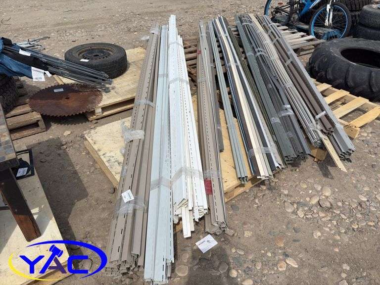 Large Bundle pf Vinyl "J" Channel 200pcs