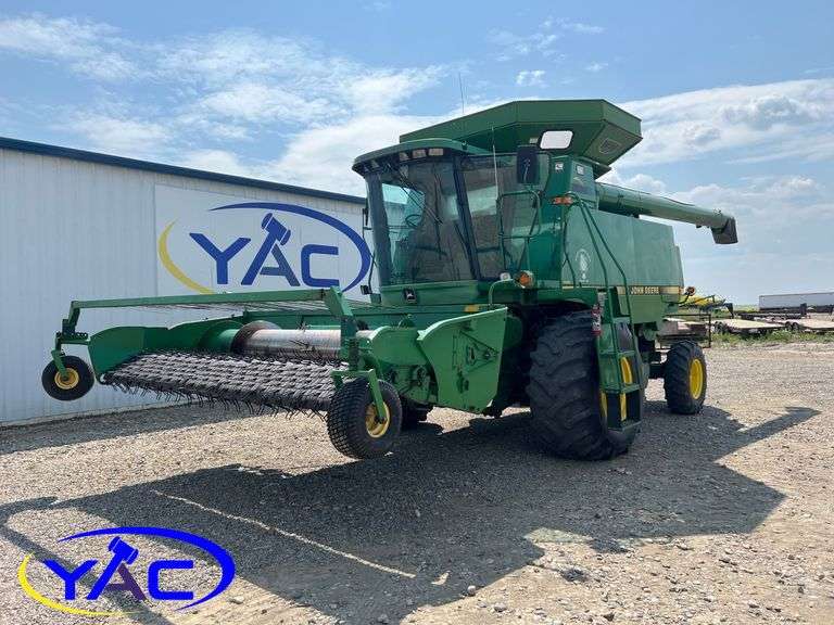 1997 JOHN DEERE CTS COMBINE W/ HEADER