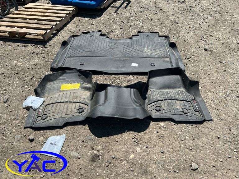2- Floor Mats For Ford Super Duty