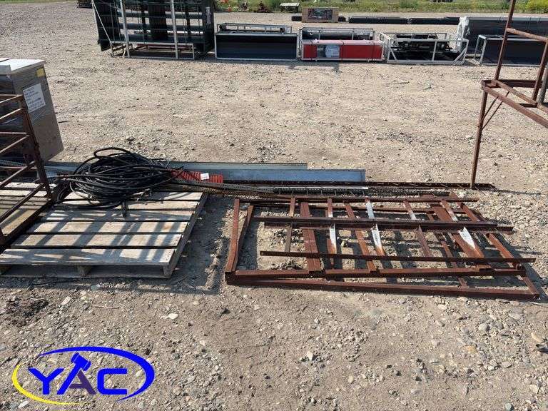 Pallet Of Misc. Steel/ Hoses