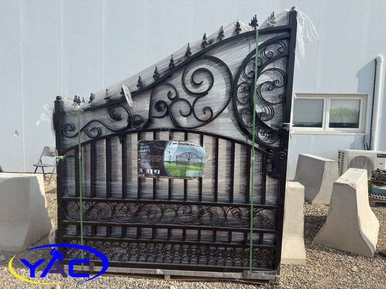 14Ft Bi- Parting Iron Gates