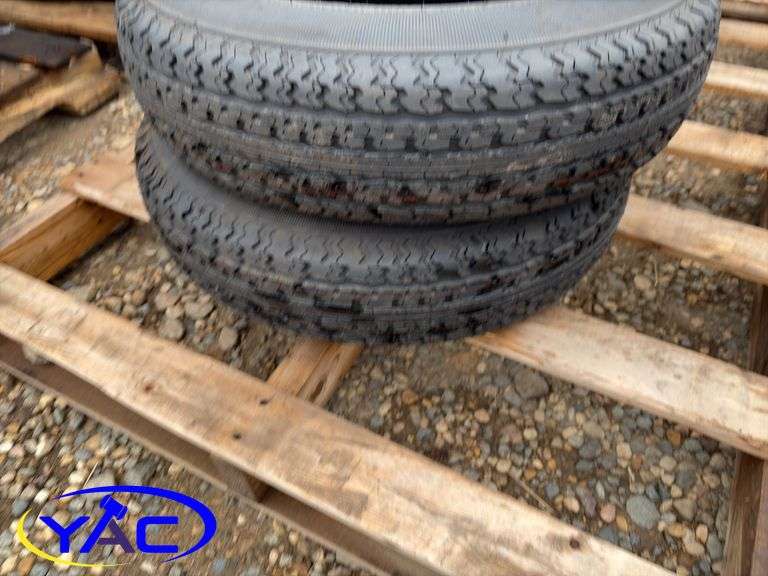 2- ST175/80R13 Tires (BIDDER MUST PAY 2X THE BID PRICE)
