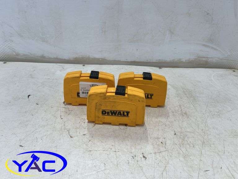3- DeWalt Bits