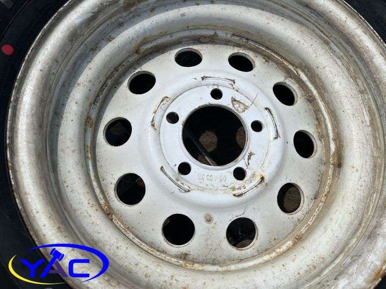 2- 205/65R15 Trailer Tire & Rims