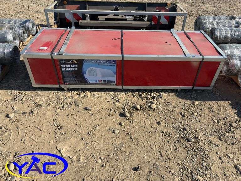 Gold Mountain Single Truss Round Storage Shelter