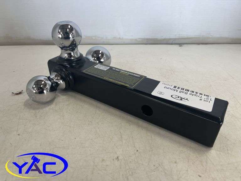 Tri-Ball Trailer Hitch Mount