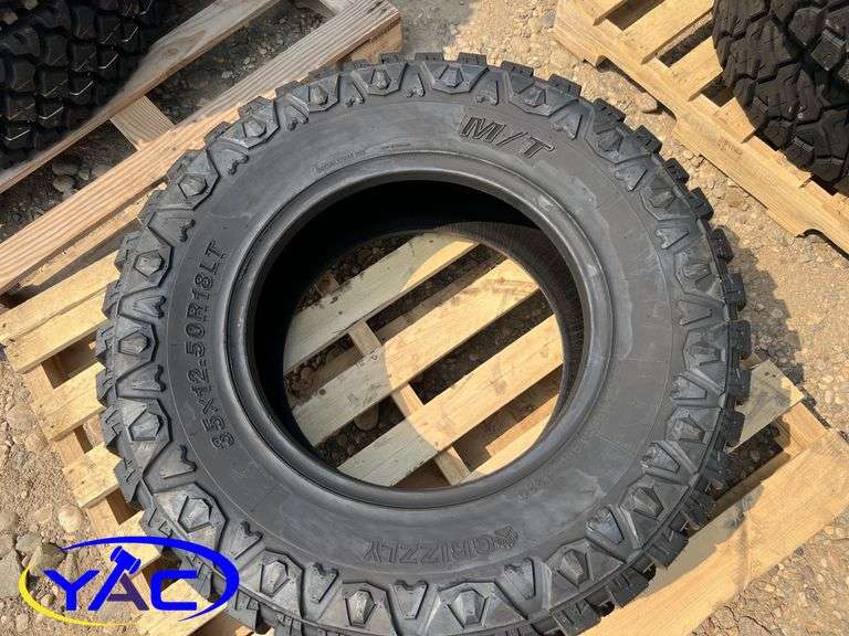 4- 35x 12.50R18LT Tires (BUYER MUST PAY 4X THE BID PRICE)