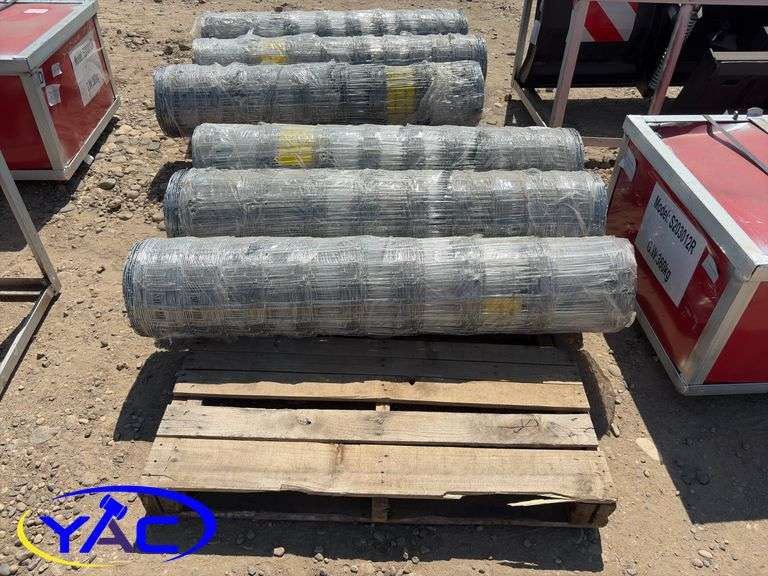 3- Rolls Of Galvanized Fencing (BUYER MUST PAY 3X THE BID PRICE)