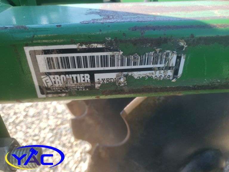 FRONTIER 72" 3PTH DISC