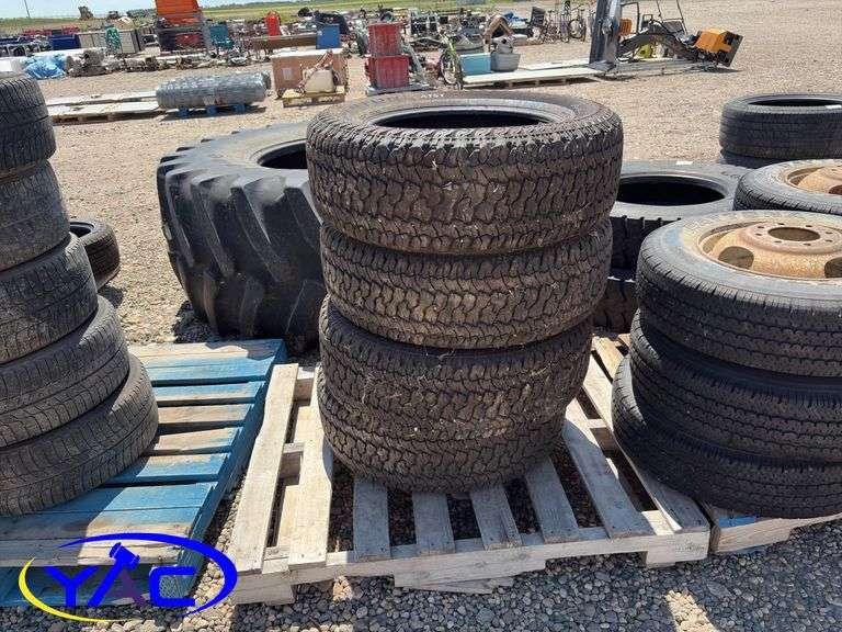 4- 265/65R18 LT Tires