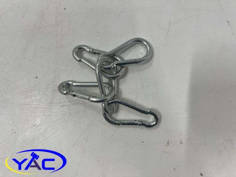 Snap & Screw Up Hooks, Hasp-Fixed Staple, Double Swivel & Animal Warning