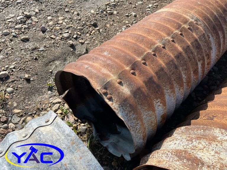 3- Various Length Steel Culverts (See Description)