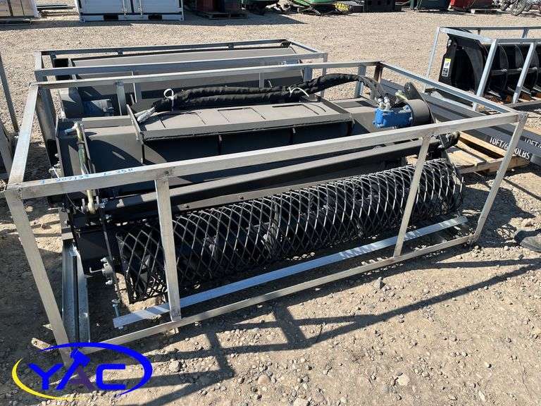 72” Skid Steer Rotary Tiller