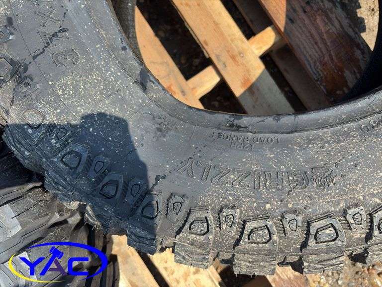4- 37x13.50R20 Tires (BUYER MUST PAY 4X THE BID PRICE)