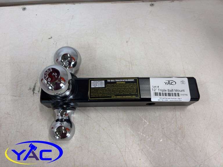Tri-Ball Trailer Hitch Mount