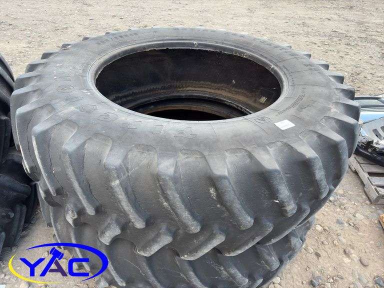 2- Firestone 520/85R42 Radial Tractor Tires