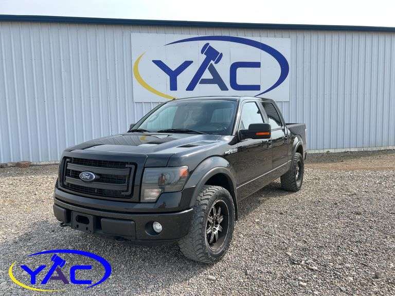 2013  FORD  F150 SUPERCREW 4WD