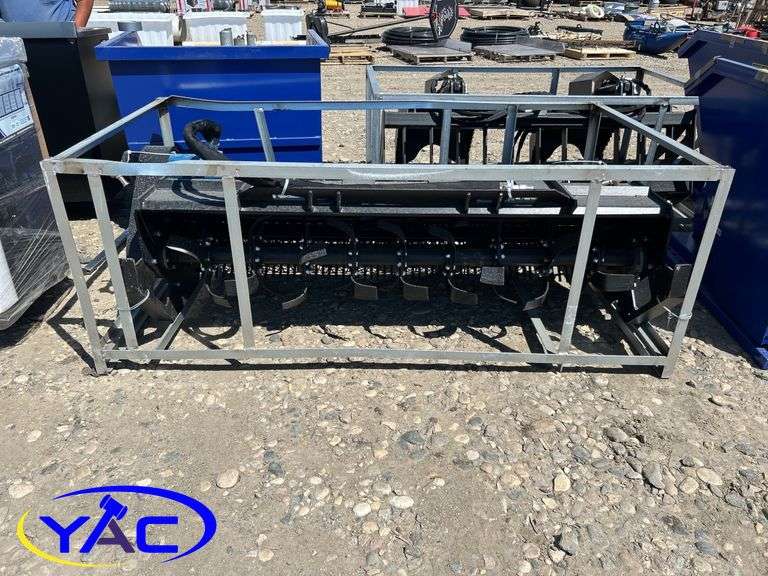 72” Skid Steer Rotary Tiller