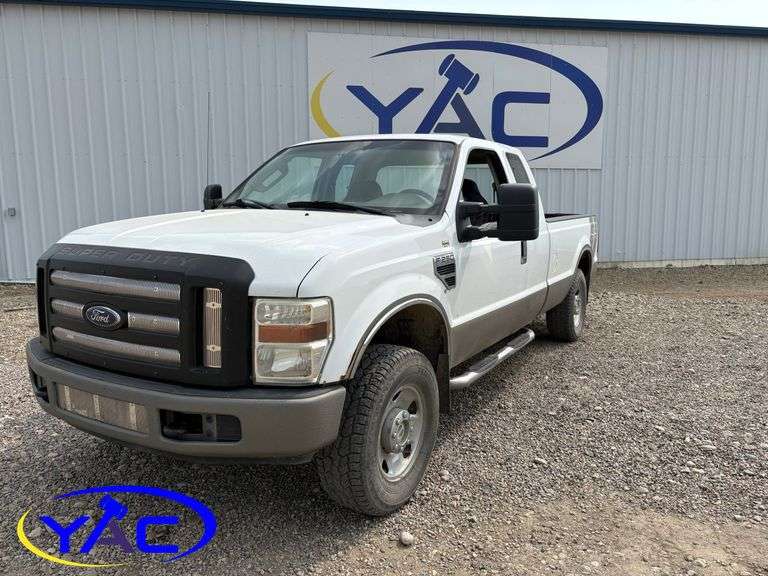 2008 FORD F250 SD SUPERCAB 4WD