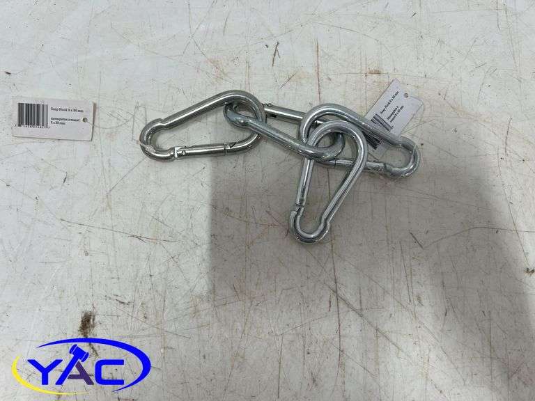 2 - 25' Measuring Tape, 5 - 7x70mm Snap Hooks