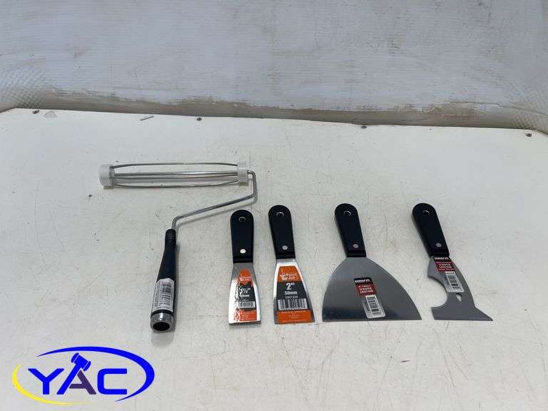 Paint Roller & Scrapers