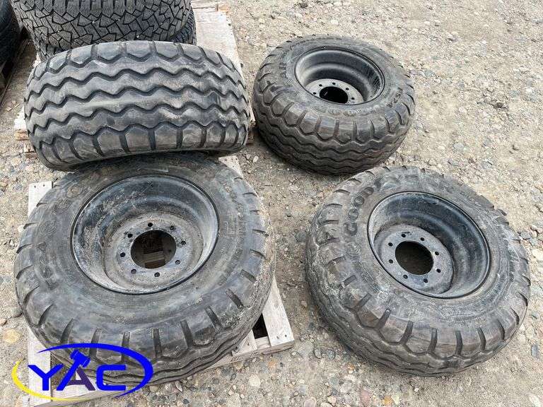 4- 380/55R16.5 Rim & Tires