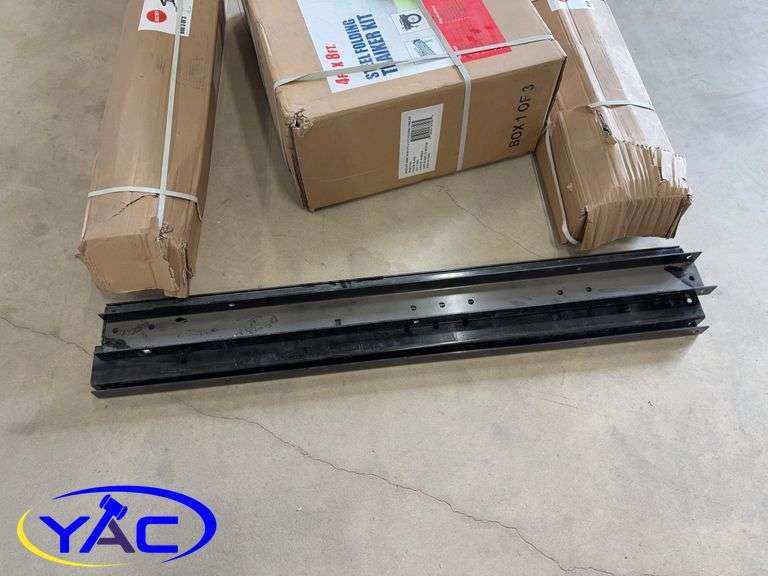 4ft X 8FT Folding Trailer Kit (Returned Item, Opened Box & Possibly Missing Parts, Damaged Box )