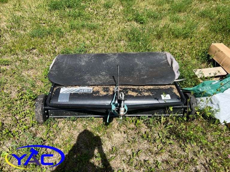 Pull Behind 48" Lawn Sweep