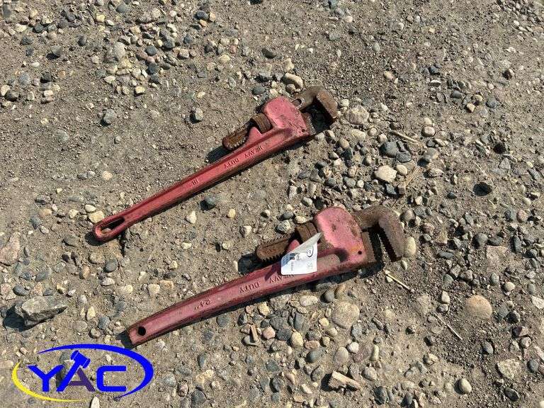 2- Pipe Wrenches