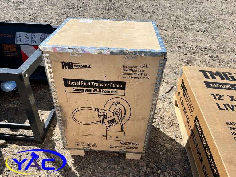 Diesel Fuel Pump W/ Hose Reel