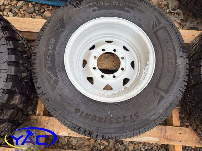 235/80R16 Tire On Rim