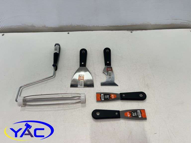 Paint Roller & Scrapers