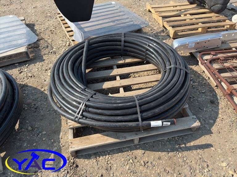 Black Poly Pipe Roll 300' x 1 1/4" Potable Water Rated
